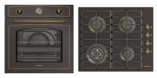 Set Rustic Pyramis 733070 Black Metal