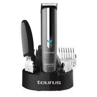 Trimmer pentru nas urechi Taurus Hipnos Power,10w, 4 capete, Acumulator, Negru Argintiu