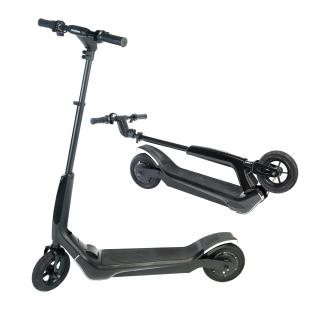Trotineta electrica Freewheel Rider T1, Viteza 20 km h, Autonomie 25 km, Motor 300W, Aplicatie smartphone, Roti gonflabile 8 inch, Negru