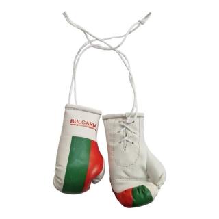 Breloc mini manusi box Anastasia Sport cu tricolorul Bulgariei