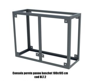 Consola prinde panou baschet 180x105 de perete