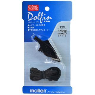 Fluier Molten Dolfin PRO WDFPBK, pentru baschet   indoor cu snur