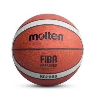 Minge baschet Molten B5G2000 , aprobata FIBA, cauciuc, marime 5 (noua GR5)