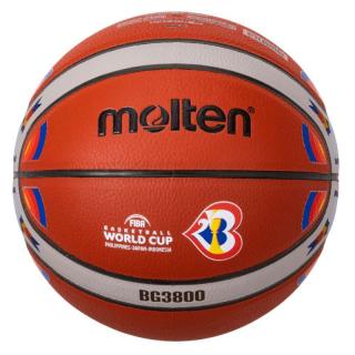 Minge baschet Molten B7G3800 FIBA WORLD CUP, aprobata FIBA, marime 7