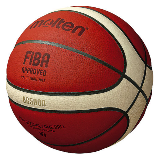 Minge baschet Molten B7G5000 oficiala FIBA, piele naturala