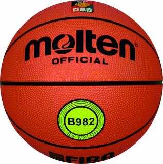 Minge baschet Molten B982, aprobata FIBA, cauciuc, marime 7