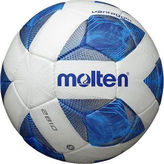 Minge fotbal Molten F4A2810, marime 4, cusuta manual, piele PU