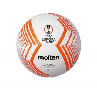 Minge fotbal Molten F5U3400-23 model UEFA Europa League 2023, pentru antrenament, constructie hibrid