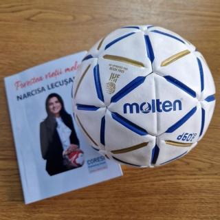 Minge handbal Molten D60 Pro marime 2, aprobata IHF competitie fara clister