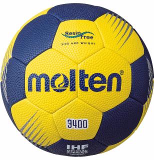 Minge handbal Molten H1F3400 marime 1, aprobata IHF,  recomandata pentru antrenament fara clister