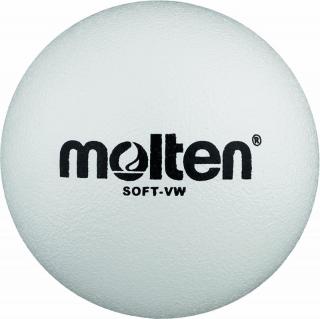 Minge spuma Molten SOFT-VW, alba, diametru 210 mm, 200 gr