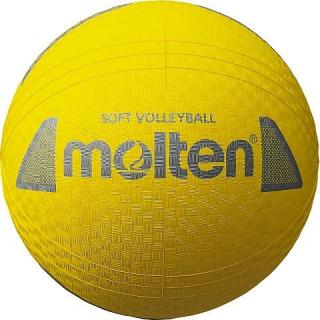 Minge volei Molten S2Y1250-Y, cauciuc, softball, galbena