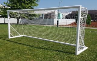 Poarta fotbal 5x2 m, mobila, aluminiu, profil 120x100 mm