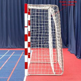 Set 2 plase porti handbal Anastasia Sport, 3x2 m, fir 3,5 mm, cu plasa anti-shock