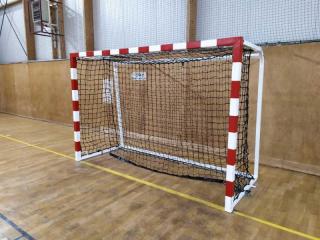 Set 2 plase porti handbal Anastasia Sport, 3x2 m, fir 5 mm, cu plasa anti-shock, fara nod