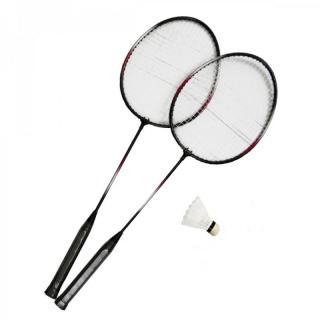 Set 2 rachete badminton Master Sport + 3 fluturas plastic