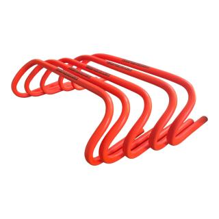 Set 5 obstacole antrenament Team, inaltime 15 cm, portocalii