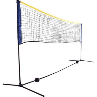 Set stalpi + fileu multisport Schildkrot 300x75 cm: badminton, tenis, volei, tenis picior