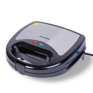 Aparat Sanwich Maker- 3 in 1 - 220-240V - 800W - argintiu negru