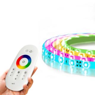 Banda LED RGB -   Magic Control   - 5 m - 100 programe lumina, telecomanda tactila