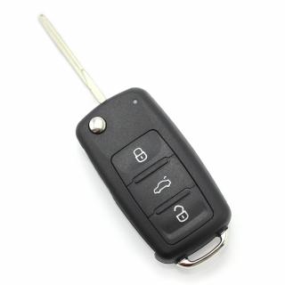 Carcasa cheie tip briceag, cu 3 butoane pentru Volkswagen 2010 + (MK6)