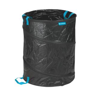 Cos pentru deseuri gradina pliabil mare CellFast, 172L, culoare negru