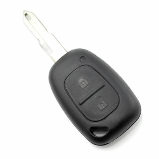 Dacia   Renault - Carcasa cheie cu 2 butoane
