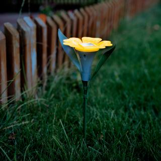 Floare solara de gradina LED - 30 x 10 cm