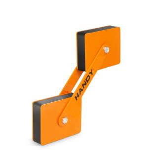 HANDY - Magnet de fixare dublu, articulat, pentru sudura - reglabil 360   - 22 kgf   magnet