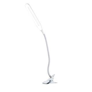 Lampa birou LED Home DK-6500, cu clema prindere, brat flexibil, USB, Lumina alba, 5W