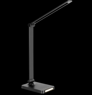 Lampa de birou LED Rovo 5502P, lumina veghe, 5 moduri de lumina, 4 intensitati, 6W, control Touch, USB