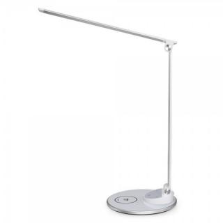 Lampa de birou LED TaoTronics TT-DL69, protectie ochi, control touch, Incarcare Telefon Wireles si USB