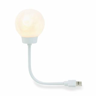 Lampa de veghe lumina de noapte - model Luna - Alb cald - USB