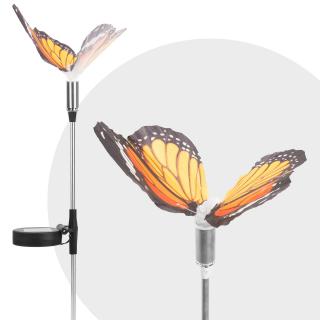 Lampa solara LED de gradina model Fluture - 65 cm   Garden of Eden