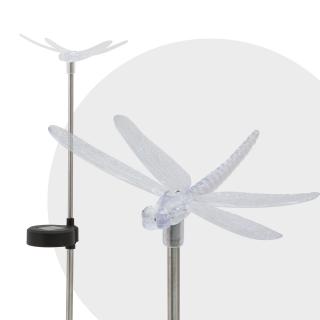 Lampa solara RGB LED - model libelula
