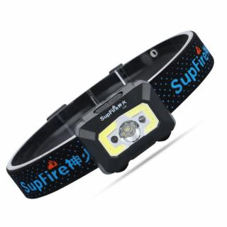 Lanterna pentru cap Supfire X30, incacare USB, 500lm, 130m