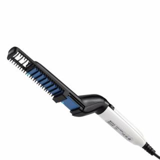 Pieptene electric pentru indreptat parul si barba pentru barbati - 40W, 220V AC