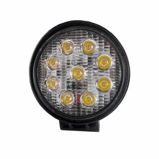 Proiector forma rotunda Led Auto Off Road - 27W - 9 SMD LED