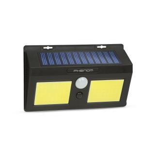 Reflector solar dublu cu senzor de miscare si acumulator - perete - COB LED