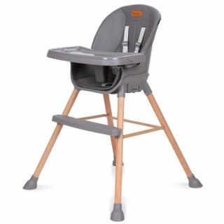 Scaun de masa 4 in 1 Kidwell EATAN Wood Gray