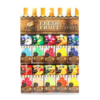 Set odorizante auto - Paloma Gold Fresh Fruit - 90 buc