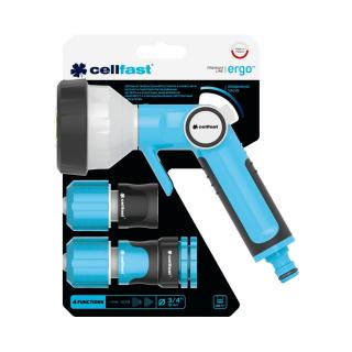 Set pentru stropit Cellfast ERGO cu 4 functii 3 4