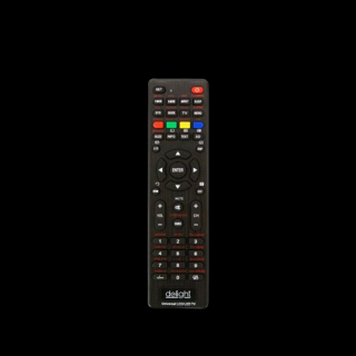 Telecomanda universala TV - 250+ modele TV - negru