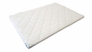 Topper HypoallergenicMed Somnart, cu husa bumbac 100%, detasabila, spalare la 90  C - 90x200 cm