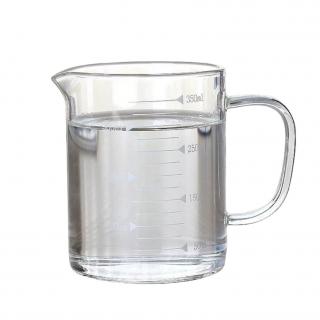 Cana Gradata din sticla borosilicata, 350 ml