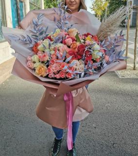 Buchet multicolor