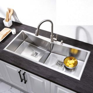 Chiuveta bucatarie HORECA inox dubla CookingAid Venus