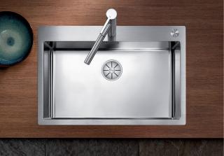 Chiuveta bucatarie inox Blanco Claron 700 IF A InFino cu PushControl