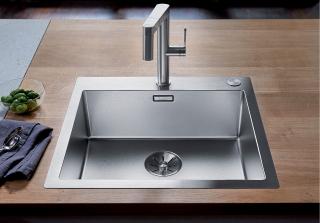 Chiuveta inox Blanco Claron Durinox 500-IF A cu sistem pushcontrol