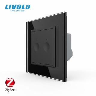 Intrerupator tactil smart dublu protocol Zigbee Livolo -noua serie